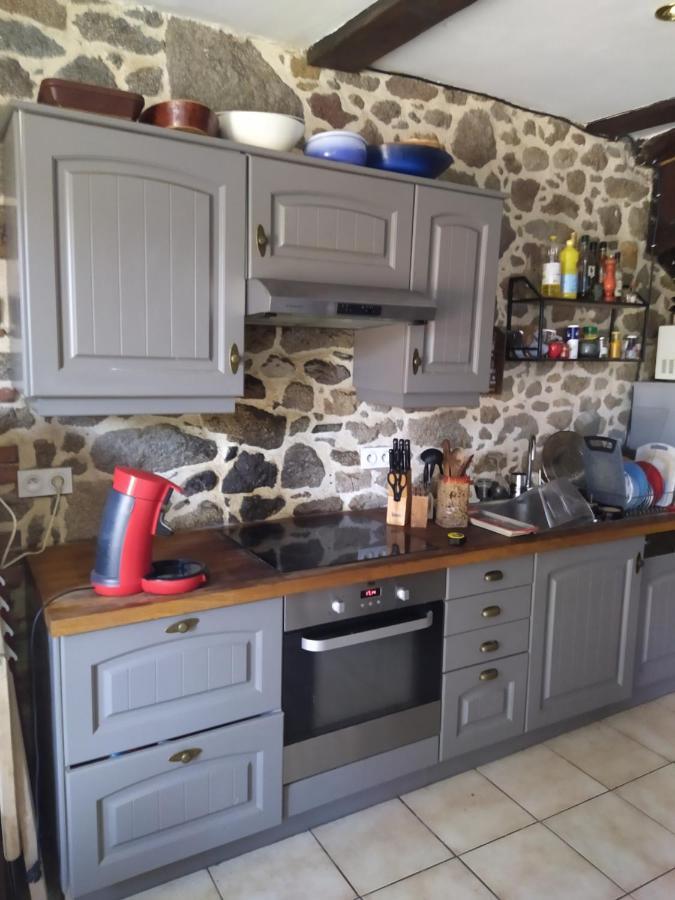 Maison En Granit Bleue Lanhelin Exterior foto